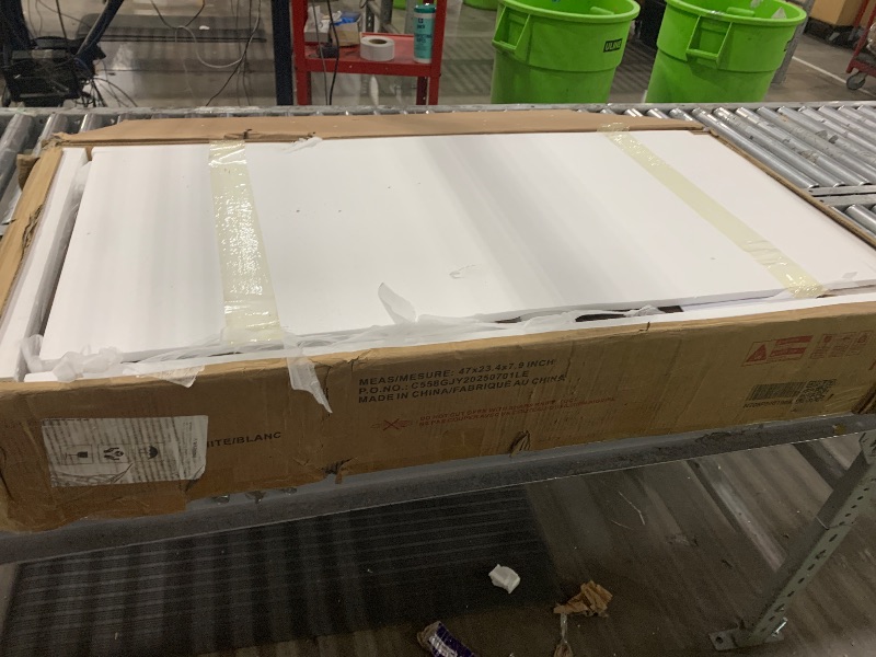 Photo 1 of ****Partial Set box 4/4****
Twin Murphy Bed Space-Saving Wall Bed with Cabinet, Drawers and Storage Shelves for Multipurpose Guest Room or Home Office