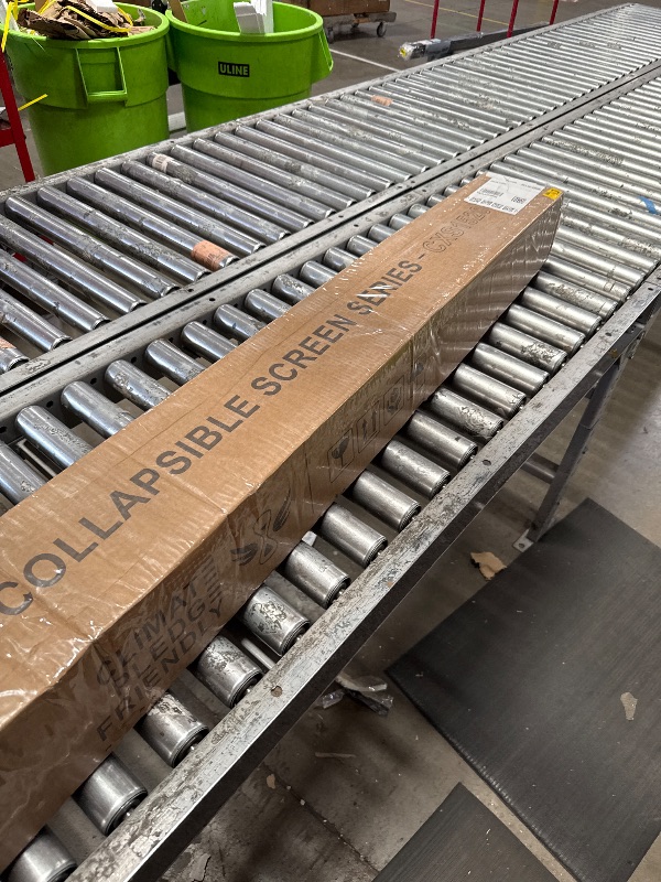 Photo 1 of ?Easy Set-Up? RAUBAY 59.8 x 82.7in Collapsible Gray Backdrop Screen Portable Retractable Panel Photo Grey Background with Stand for Video Conference, Photographic Studio, Streaming