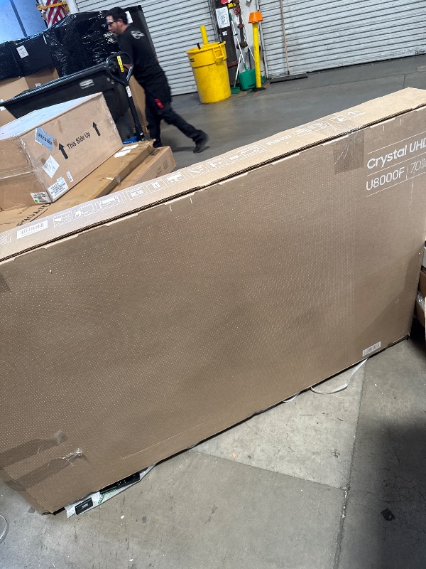 Photo 1 of ***Parts Only*** Samsung 70-Inch Class Crystal UHD U8000F 4K Smart TV (2025 Model) Endless Free Content, Crystal Processor 4K, MetalStream Design, Knox Security, Alexa Built-in