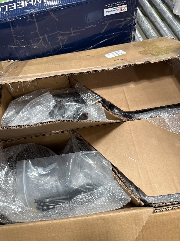 Photo 1 of ****PARTS ONLY***Rough Country Power Running Boards for Chevy Silverado & GMC Sierra 1500 / 2500HD / 3500HD Crew Cab (2014-2019) - Automatic Retractable Electric Side Steps with LED Lights, No-Drill Install