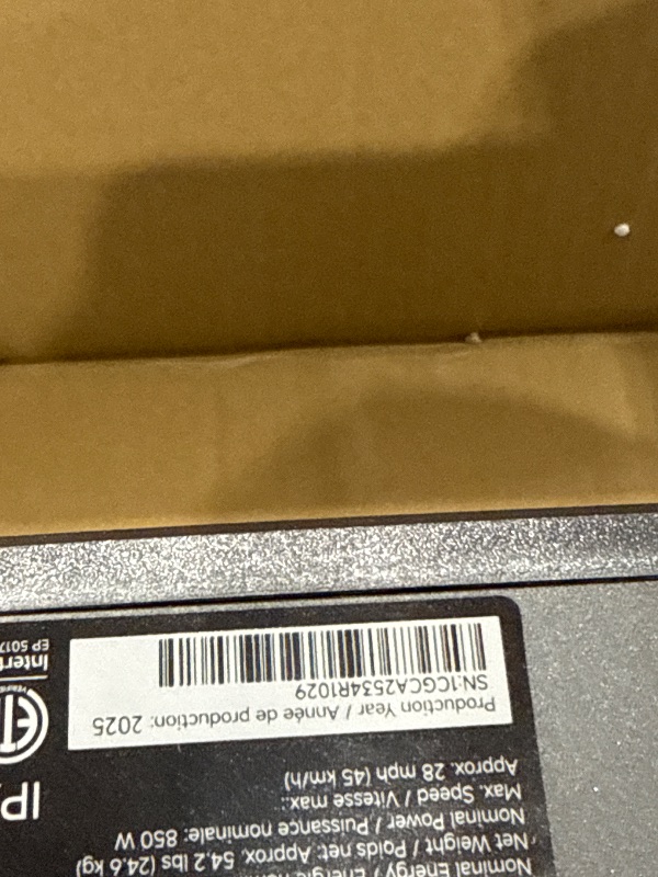 Photo 1 of ***FOR PARTS ONLY*** Segway Ninebot Max G3 Electric Scooter, 28 mph Top Speed w/ 50 Miles Max Range, 2000W Peak Motor, Dual Hydraulic Suspension, Fast Charging Scooter for Adults and Teens, UL-2272 2271 Certified