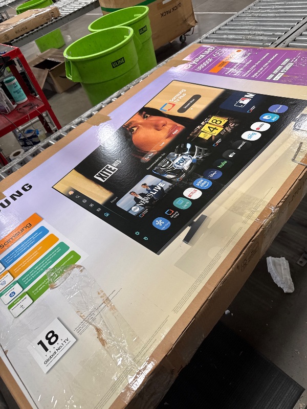 Photo 1 of ***Parts Only*** Samsung 65-Inch Class Crystal UHD U8000F 4K Smart TV (2025 Model) Endless Free Content