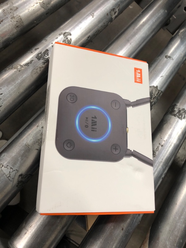 Photo 1 of [Upgraded] 1Mii Bluetooth 5.3 Audio Receiver, Long Range HiFi Bluetooth Adapter w/ 3D Surround aptX HD Low Latency, Optical RCA AUX 3.5mm Coaxial for Home Stereo System - B06Pro Grey