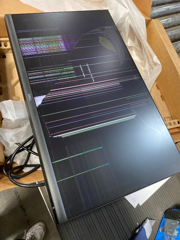 Photo 1 of **FOR PARTS ONLY**Dell 24 monitor flat panel model SE2425HM