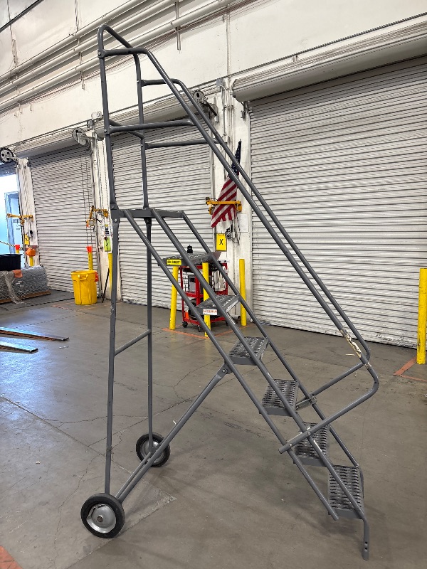 Photo 1 of **MISSING FRONT WHEELS, DAMAGE TO BACK WHEELS**U design configurable ladder 7 steps