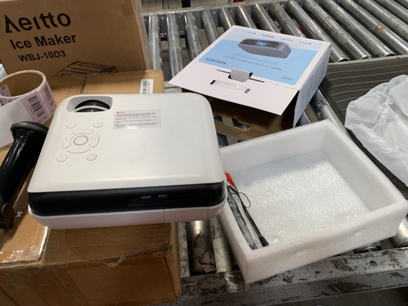 Photo 1 of [Short Throw/Built in Apps] Projector 4K with WiFi and Bluetooth, 2000ANSI TOF Auto Focus Keystone Smart Projector for Dolby Audio Home Theater Movie, Kogata Outdoor Projector Portable Ceiling 