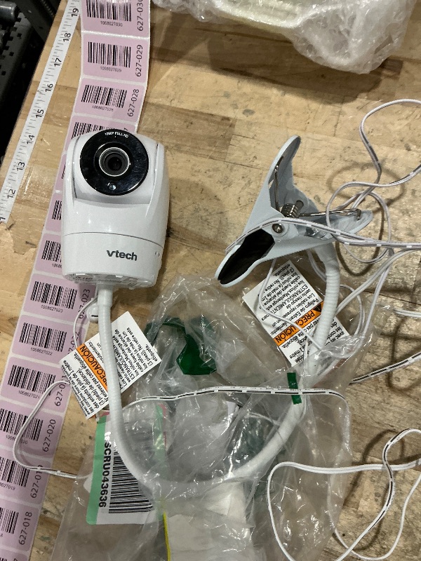 Photo 1 of **NO SCREEN FOR CAMERA**VTech Upgraded Smart WiFi Baby Monitor, 1080p FHD Camera and 5" HD IPS Display, Free App with Motion Video, Sound/Motion Detection and Notifications, Fully Remote Pan-Tilt-Zoom: VM901