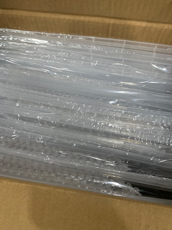 Photo 3 of Amllas 8 Pack Shoe Boxes Clear Plastic Stackable, Large Shoe Storage Organizer with Lids,Drop Side Shoe Containers for Entryway,Sneaker Storage Fit up to US Size 13 (13’’x 10.6”x 8.3”)