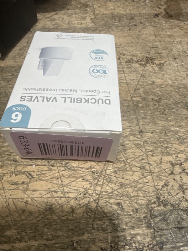 Photo 1 of [6-Count] Papablic Duckbill Valves for Spectra and Medela, Replaceable Duckbill Valves for Spectra S1 Spectra S2 valves and Medela Pump in Style, BPA/DEHP Free White