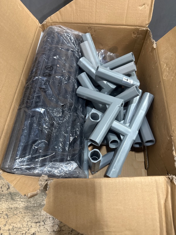 Photo 1 of **************MISSING THE MESH FOR THE WALLS************
XVISHX Baby Playpen, 79 x 79 Inch Play Pen, Playpen for Babies and Toddlers, Baby Playard for Indoor & Outdoor Active Center Game Fence, with Skin-Friendly Fabric and Soft Breathable Mesh Grey