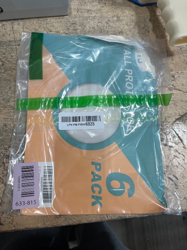 Photo 1 of [3.15"] Door Stoppers Wall Protector, 6 Pcs Large White Silicone Door Bumpers with Strong Thickened Adhesive,Shock Absorbent Door Knobs Wall Protectors to Cover up Damage and Protect Wall Surfaces