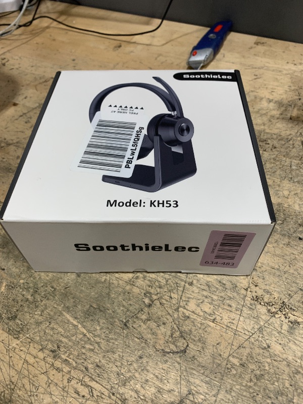 Photo 1 of (Upgraded Version) Wireless Headset, Bluetooth Headset with Noise Cancelling Microphone, Best Headphones with Mic Mute & USB Dongle for PC/Computer/Laptop/Cell Phones/Remote Work/Call Center