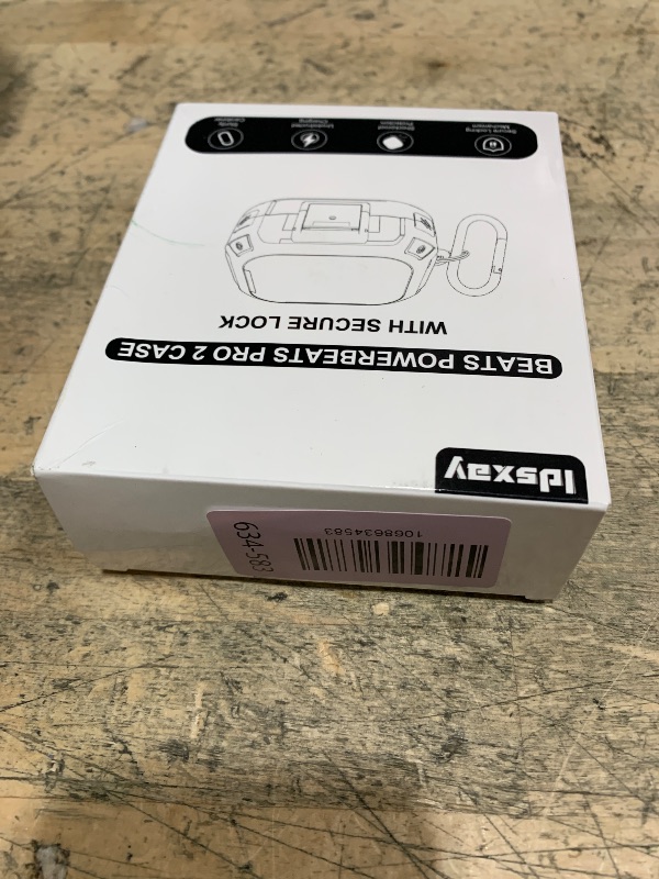 Photo 1 of [Upgrade Secure Lock] for Beats Powerbeats Pro 2 Case Cover, LDSXAY Carbon Fiber Shockproof Protective Cover for Powerbeats Pro 2 2025 with Cleaner Kit & Carabiner (Purple)