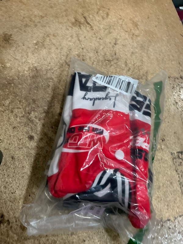 Photo 1 of SOLY HUX Toddler Boy's Varsity Jacket Letter Graphic Color Block Long Sleeve Motorcycle Jacket Outerwear Red Letter 6Y