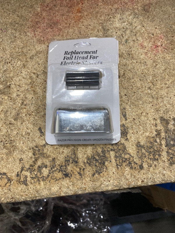 Photo 1 of 1 pack Professional Replacement Foil and Cutters for BaBylissPRO Barberology Double Foil Shaver, Compatible with BaBylissPRO Barberology FXFS2 Shaver?Silver