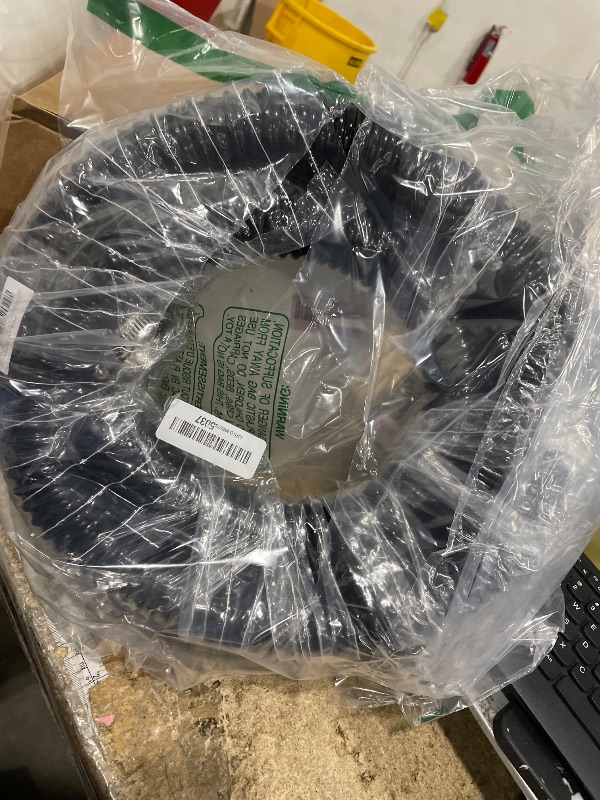 Photo 1 of 1 1/2 Inch Pond Sump Pump Discharge Hose Corrugated Water Hose Black PVC Tubing 10Ft