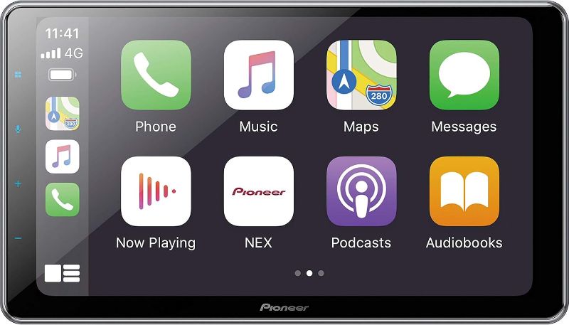 Photo 1 of **SCREEN DAMAGED** Pioneer DMH-WT8600NEX 1-DIN Digital Media Receiver 10.1 inches Display (Renewed)