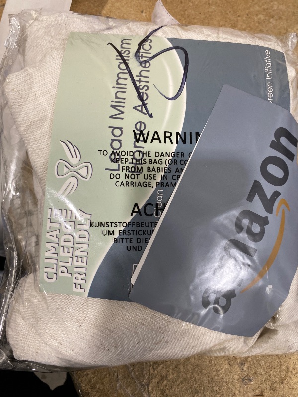 Photo 1 of 2 Panels Set Cream Linen Curtains 108 inches Long for Living Room Extra Long Back Tab Curtains Neutral Farmhouse Light Filtering Semi Sheer Linen Drapes Ceiling to Floor for Large Window Ivory 9 FT