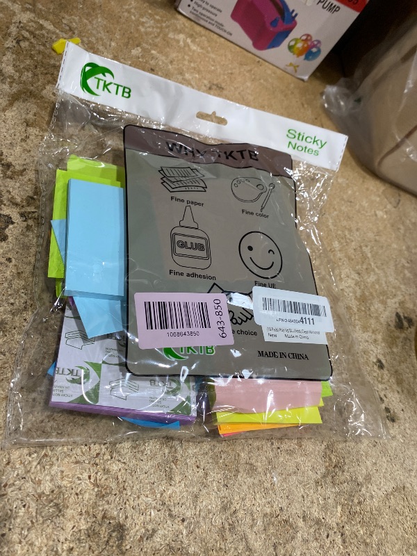 Photo 1 of (18 Pads) Pop Up Sticky Notes 3x3 Refills, Strong Adhesive Memo Pad Bulk with 9 Bright Colors, Suitable for Home, Office, School, Clean Removal