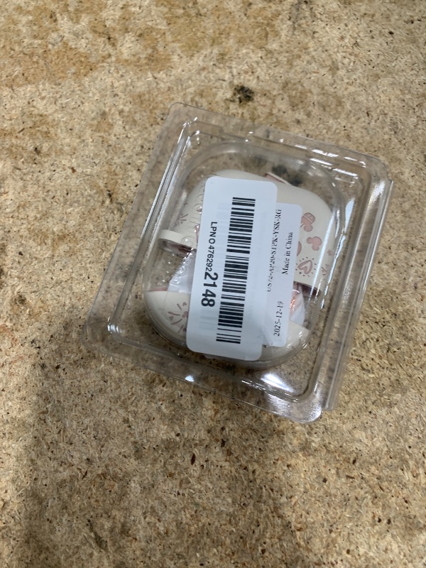 Photo 1 of (with Cute Keychain) Girovo Compatible with Apple Airpods 4 Case 2024 Women, Soft Silicone Two-Tone Funny Cartoon Engraved Portable 360° Full Protection Anti-Scratch Air pod 4 Case Starlight/Pink