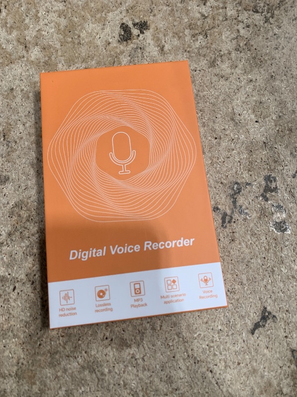 Photo 1 of 128G (9800 Hour) Voice Activated Recorder, Double-Sided Magnetic Voice Recorder with Playback, Audio Recorder with AI-Intelligent Noise Reduction, 70H Continuous for Lectures, Meetings