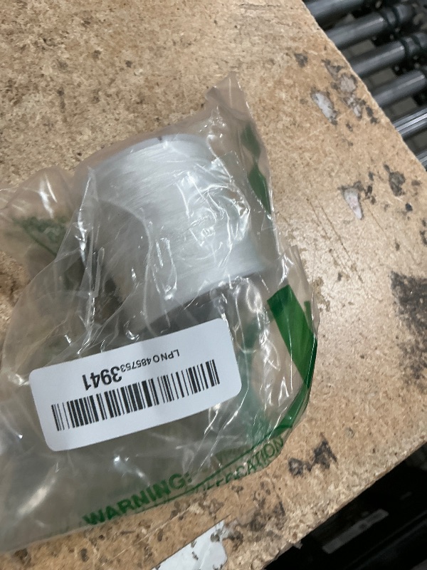 Photo 1 of 0.8mm Nylon Cord for Bracelet Making, Strong Non-Stretch Craft String for Braiding, Colorfast Nylon Braided Thread for DIY Bracelets, Macrame, Keychains, Dream Catchers (White)