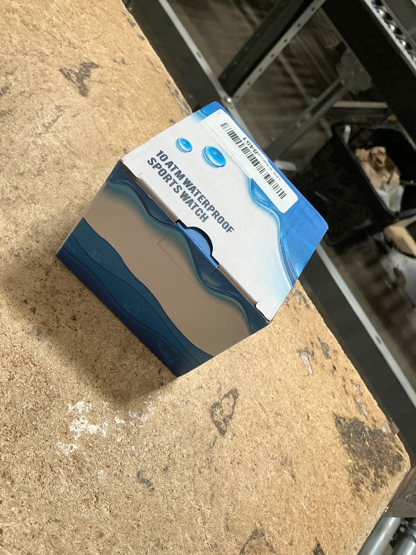 Photo 1 of 10 ATM 100m Waterproof Digital Sports Watch for Swimming and Diving, with Functions of Chronograph, Stopwatch, Timer, Countdown, Calendar, Dual Time Zone, Alarm Clock, 12 or 24 Hour Format Switchable