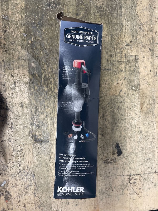 Photo 1 of ***MISSING PARTS***
Kohler Genuine Part Gp1083167 Silent Fill Valve Kit For All Kohler Class Five Toilets,12.5" x 3.5" x 3"