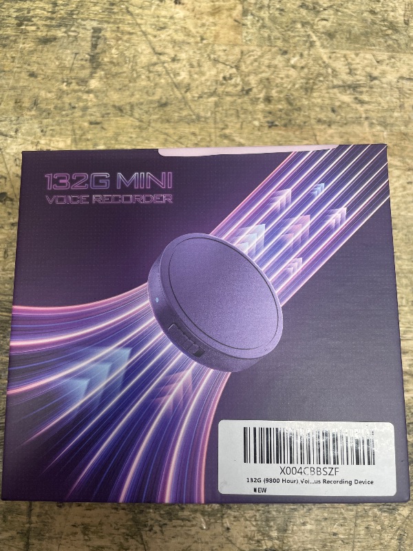 Photo 1 of 132G (9800 Hour) Voice Activated Recorder - Elasound Voice Recorder with AI-Intelligent Triple Noise Reduction, Portable Audio Recorder for Work, Lectures, Meetings, 100H Continuous Recording Device