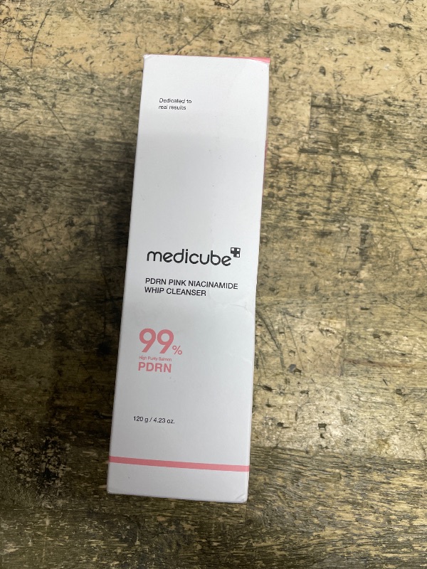 Photo 1 of ***PARTIAL SET/ HALF USED** Medicube PDRN Pink Niacinamide Whip Cleanser