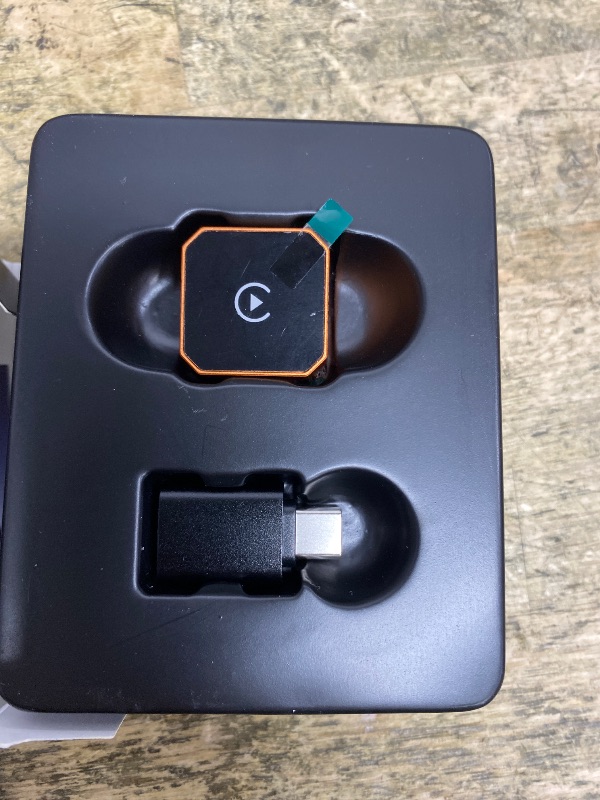 Photo 1 of 2026 Aimoon Mini Wireless CarPlay Adapter Upgrade Wired to Wireless for CarPlay & Android Auto Plug and Play Fast Auto-Reconnect Stable Control Zero Delay Car Play for iPhone iOS 10+ Android 11+