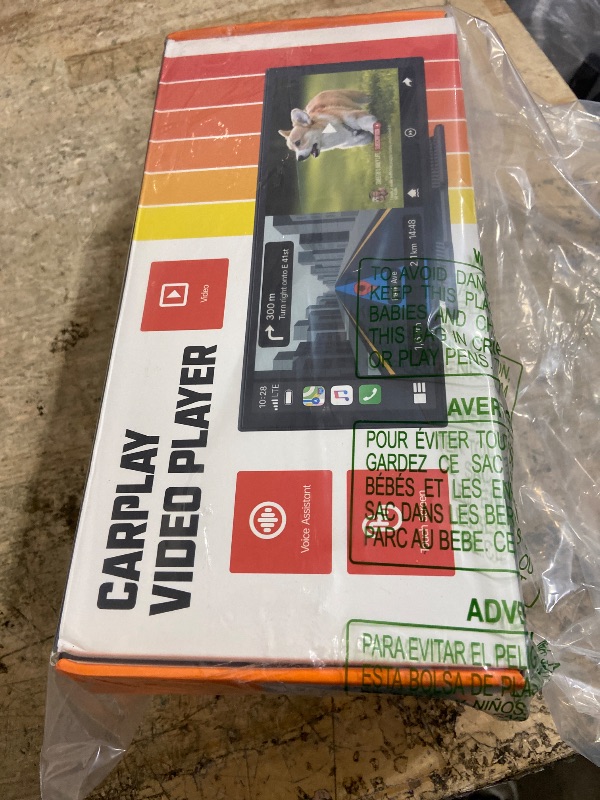 Photo 1 of **************FOR PARTS ONLY- Backup cam input not working***************
Upgraded 11" CarPlay Screen for Car, Built-in Net-Flix/YouTube/TikTok and Other Apps (No Mirroring Needed), Wireless Car Stereo for Apple Carplay & Android Auto with HD Backup Camer