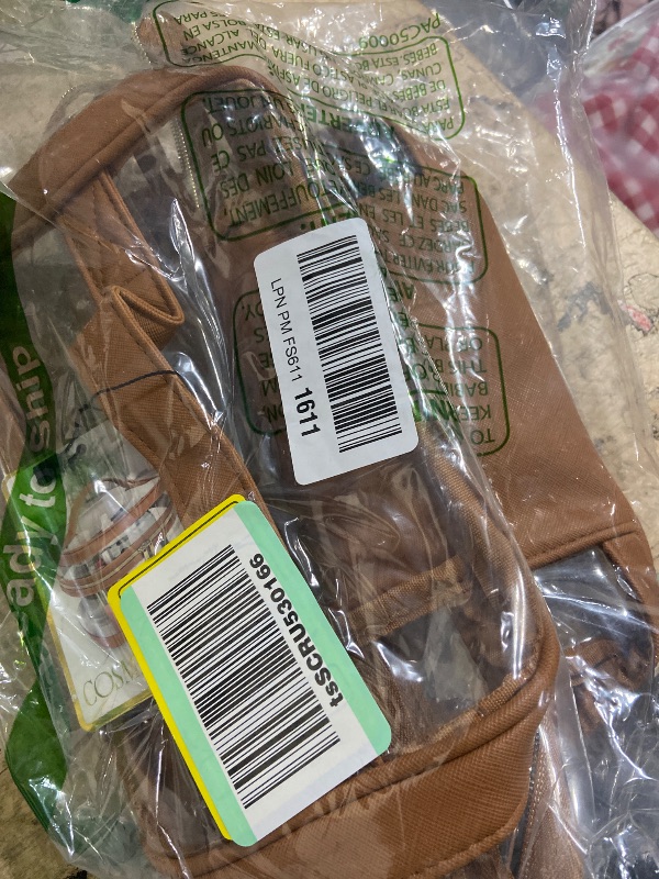 Photo 1 of **Pic for reference** NISHEL Large Double Layer Travel Makeup Bag Women, Cosmetic Case, Organizer for Travel-Size Accessories Bottles, Brushes, Conditioner, and Skin Care Products, Black