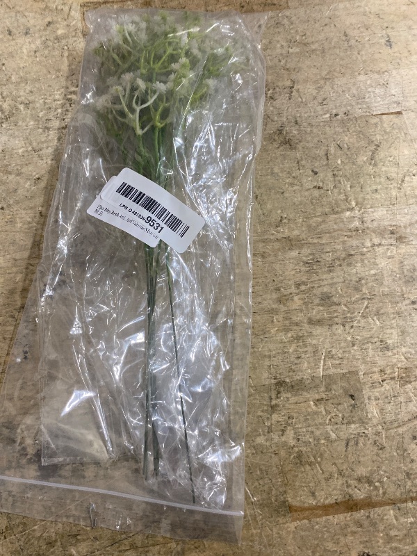 View 2 of 12pcs Babys Breath Artificial Flowers,Flores Artificiales Para Decoracion White Flowers,Wedding Decoration Bouquet Party Home Decoration, Best Gift For Her, Mother'S Day And Valentine'S Day Gift