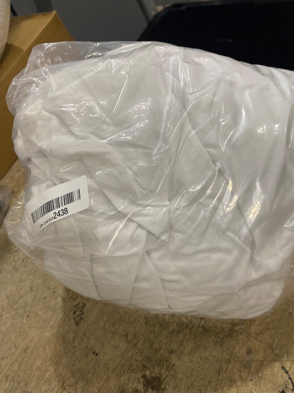 Photo 1 of ***MISSING PARTS***
Bedsure King Size Sheet Set, Cooling Sheets, Rayon Derived from Bamboo, Deep Pocket Up to 16", Breathable & Soft, Bed Sheets, Hotel Luxury Silky Bedding for Hot Sleepers, White
