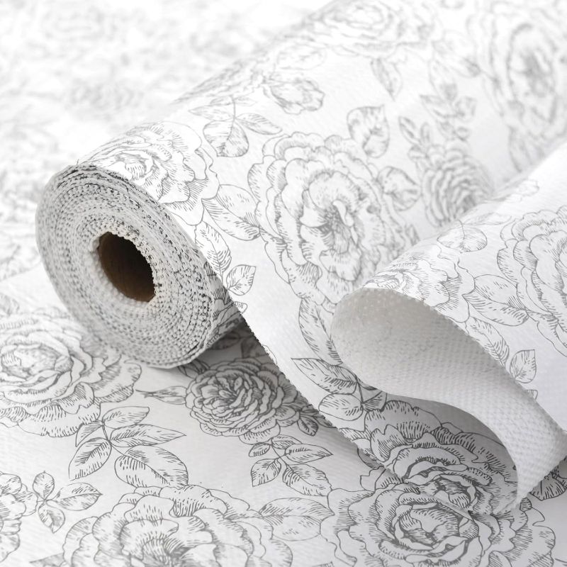 Photo 1 of ***MISSING PARTS***
Shelf and Drawer Liners for Kitchen Cabinets Non-Adhesive 12" x20FT, Non-Slip Cabinet Liner, Waterproof Shelf Paper Thickened Washable Mats, Protection for Shelves, Cupboard, Pantry, Drawers, Dresser