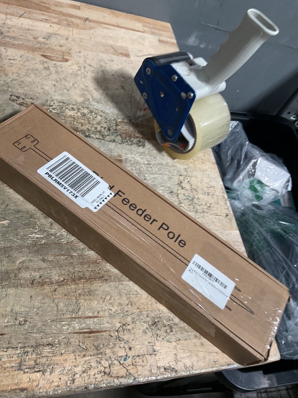 Photo 1 of 1 Pack 60 inch Adjustable Bird Feeder Pole,Bird House Pole Suitable for Feeders & BirdHouse,Weather Station,Heavy-Duty Rustproof Design,Enhance Outdoor Decor & Birdwatching Experience (1 PACK 60 inch)