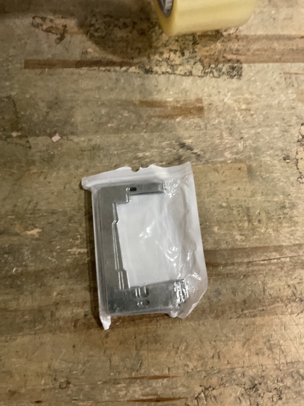 Photo 1 of 10 Pcs Wall Plate Spacers, Flush Fit Device Level Plate for Wall Outlets Repair and Loose Fix, Wall Plate Leveler Spacer Shims to Support Switches, Receptacles from Being Pushed Back, Metal