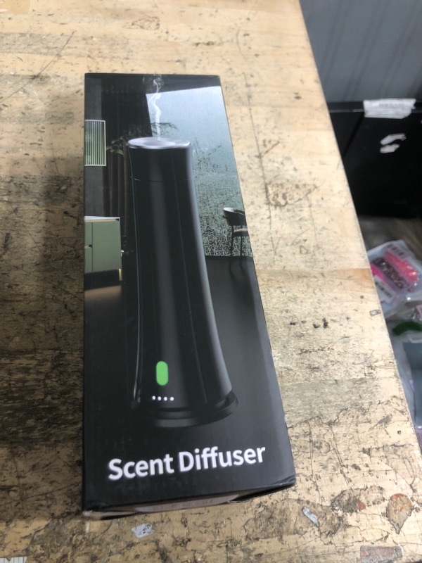 Photo 1 of ********MISSING ALL ACCESSORIES************
Hotel Scent Diffuser Starter Kit - 1500 Sq Ft Coverage, Hotel Scents Collection, Suitable for Waterless Diffuser Large Room, Contains Five Aromatherapy Essential Oils, Remote Control, Black