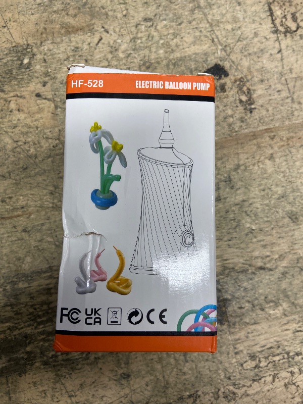 Photo 1 of ***MISSING AN INTERCHANGEABLE AIR TIP *** Balloon Pump Electric Air Balloon Pump, Electric Balloon Pump Portable Long Animal Foil Balloon Pump Blower Machine Pink 110-120V 30W Balloon Electric Pump Inflator for Party/Wedding/Birthday Decor