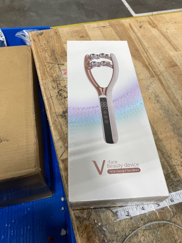 Photo 1 of **FACTORY SEALED** Doge&Vollar Facial Massager Face and Neck | Shaper & Slimmer for Women | Korean Skin Care | Lymphatic Contour Face Brush Face Roller Lymphatic Drainage | Rechargeable for Home & Travel Use