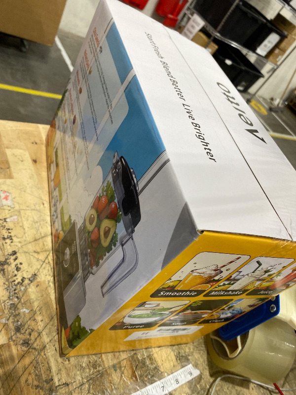 Photo 1 of **FACTORY SEALED** Aeitto Blenders for Kitchen with 68Oz. Large Capacity, 1800W Max Power Smoothie Blender, 3 Preset Programs & 7 Speeds, Professional Countertop Blender for Smoothies, Ice Crush, Generation2 Silver