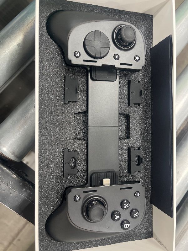 Photo 1 of **FACTORY SEALED** Razer Kishi Ultra Gaming Controller for Android, iPhone 15 & 16 Series, iPad Mini A17 Pro & 6 (USB C): Pro Controls - Ergonomic Grip - Stream PC, Xbox, PS5 Games on Mobile, Phone, Tablet - Chroma RGB