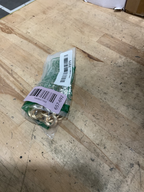 Photo 1 of 12pcs Creative Key Ring Keychain Mouse Shape Golden Metal Flat Split Key Holder Chains Rings Crafts DIY for Home Car Tag Office Organization Lanyards Keys Attachment Gift