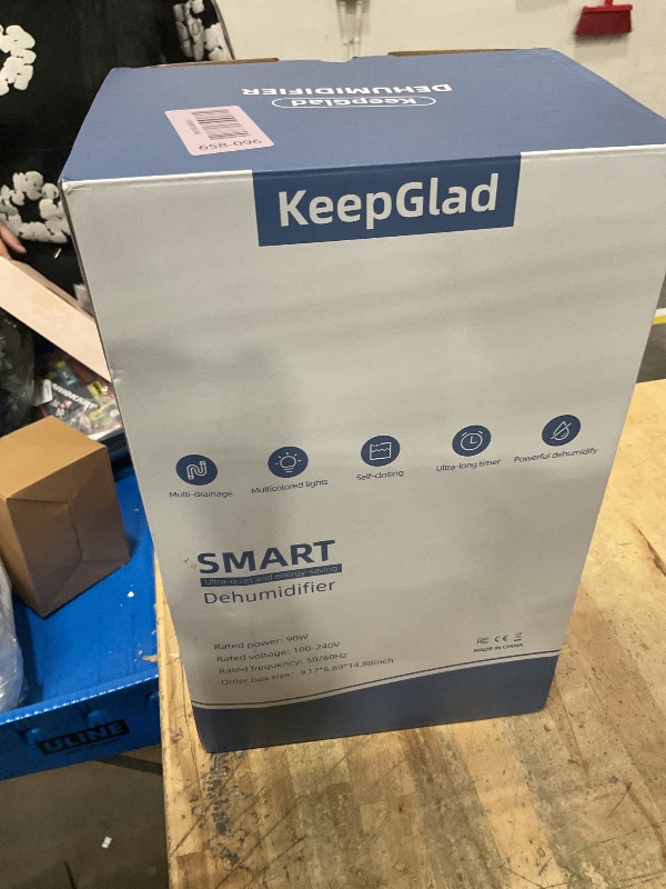 Photo 1 of **FACTORY SEALED** KeepGlad Dehumidifier, Dehumidifiers for Home, Humidity Display