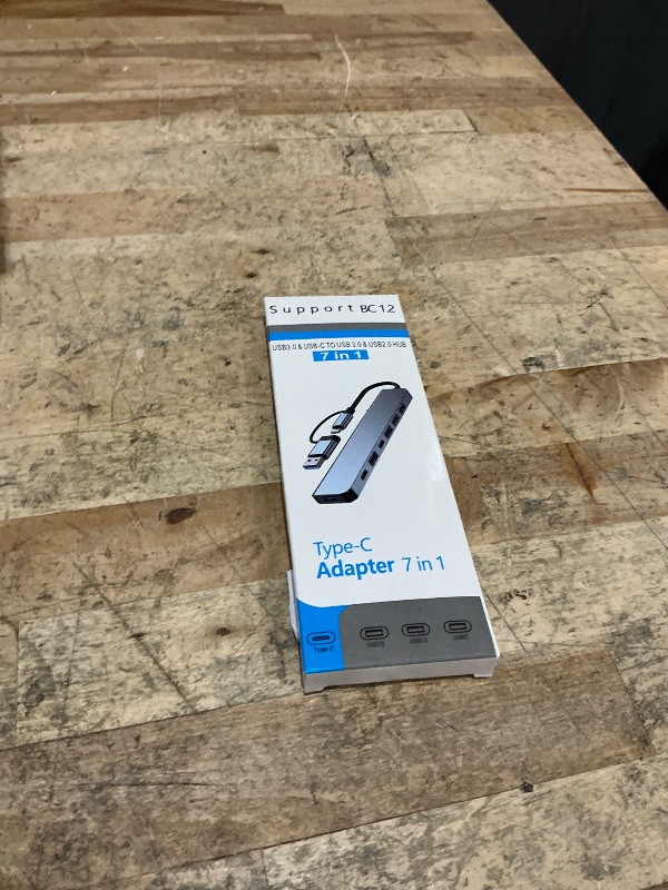 Photo 1 of ?Upgrade? USB C/USB Hub, BERLAT Aluminum 7 in 1 USB C & USB Hub with USB 3.0, USB 2.0 Ports for PC/Laptops/MacBook Pro/Air/iMac/iPad and More Devices