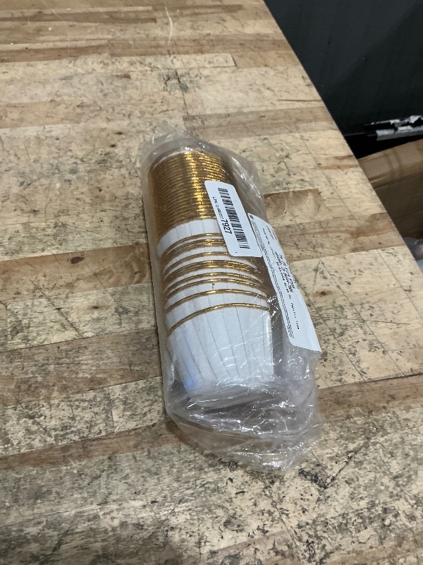 Photo 1 of *Partial Set* Party Hippo Cupcake Cups, 3.5 Oz 50 pcs Disposable Foil Muffin Liners, Gold Baking Cups, Ramekin Aluminum Cupcake Tip Pan Ramekin Holders, Little Baking Cups (White)