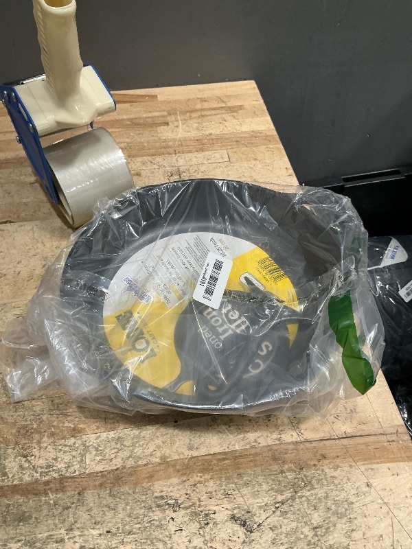 Photo 1 of *BROKEN HANDLE* Lodge Seasoned Cast Iron Skillet - PFAS-Free, Non-Toxic Cookware - Use with an Oven, Stove, Grill, or Campfire - Naturally Non-Stick & Oven Safe - 10.25 Inches