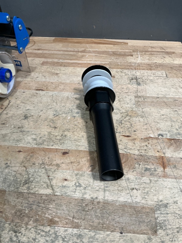 Photo 1 of ***MISSING DRAIN POP TOP*** KES Bathroom Sink Drain Without Overflow Vessel Sink Lavatory Vanity Pop Up Drain Stopper Matte Black, All Metal Rustproof Brass and 304 Stainless Steel, S2008D-BK