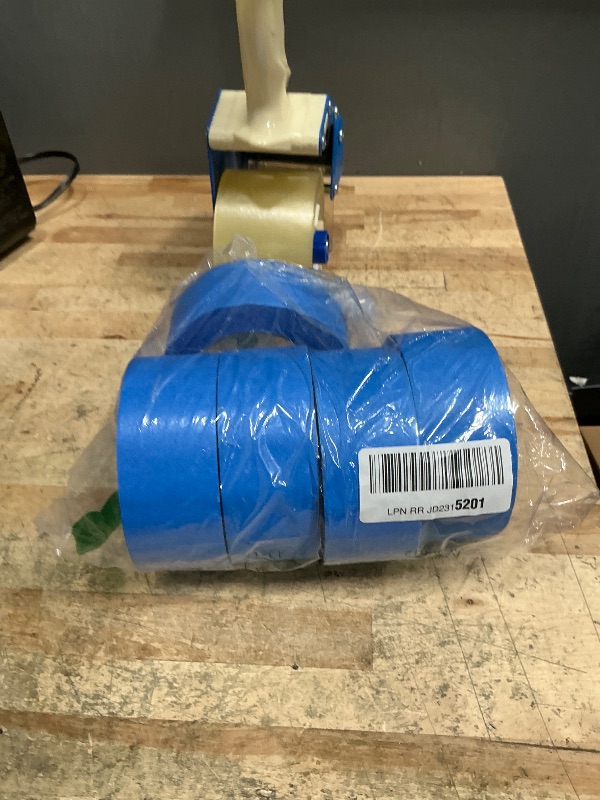 Photo 1 of *5 ROLLS* ScotchBlue Original Multi-Surface Painters Tape, 2 Inch Wide (1.88 In. x 60 Yds), 6 Rolls Blue Paint Tape Protects Surfaces & Removes Easily, Masking Tape for Indoor and Outdoor Use (2090-48TP6)